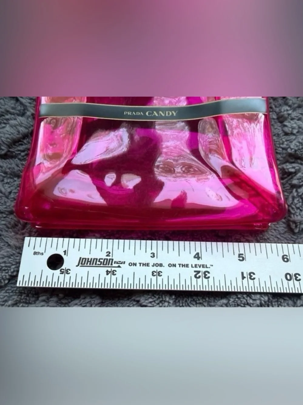 Prada Candy - Hot Pink Cosmetic Bags Set of 2